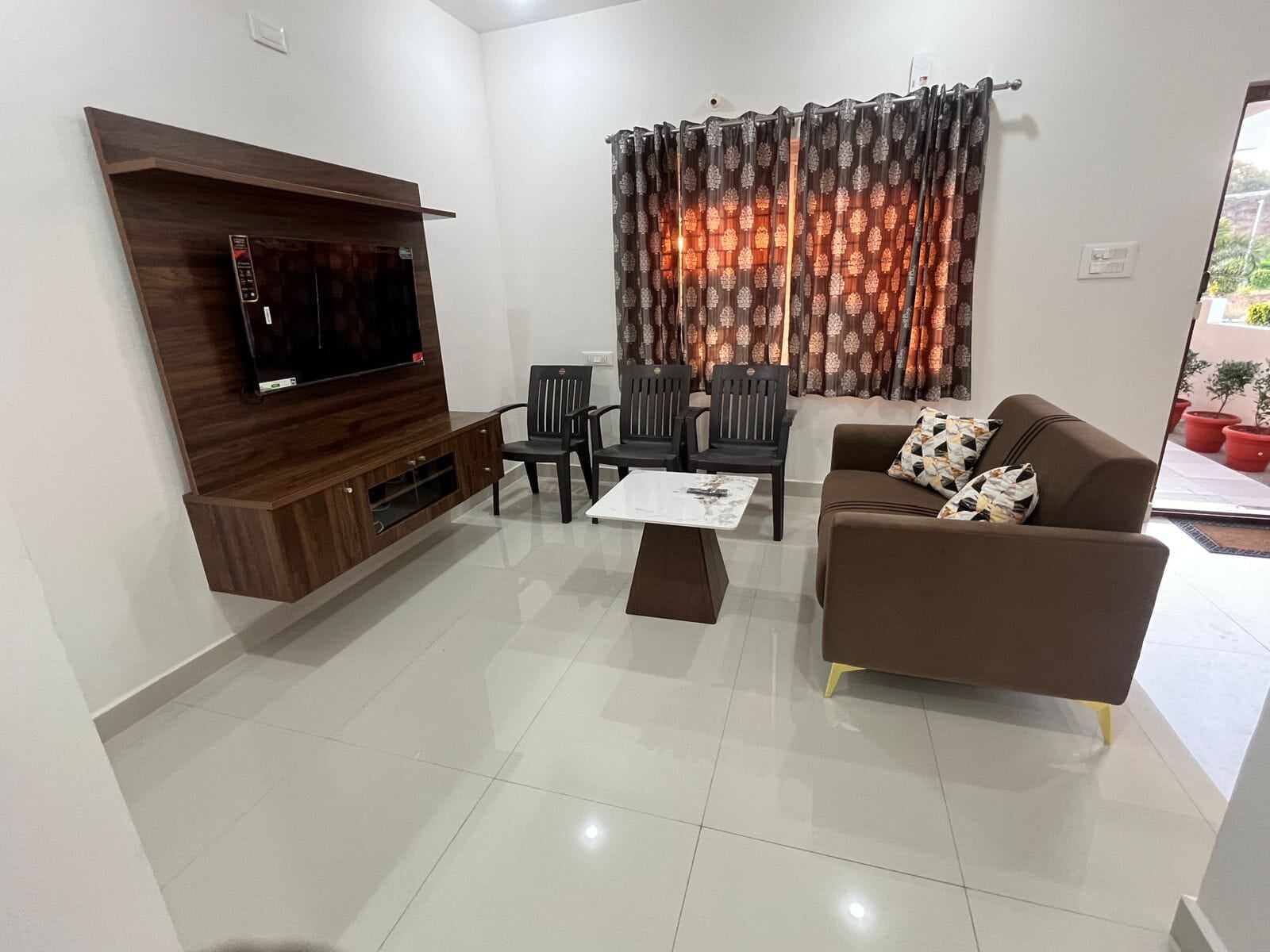1 BHK Studio Apartment interior